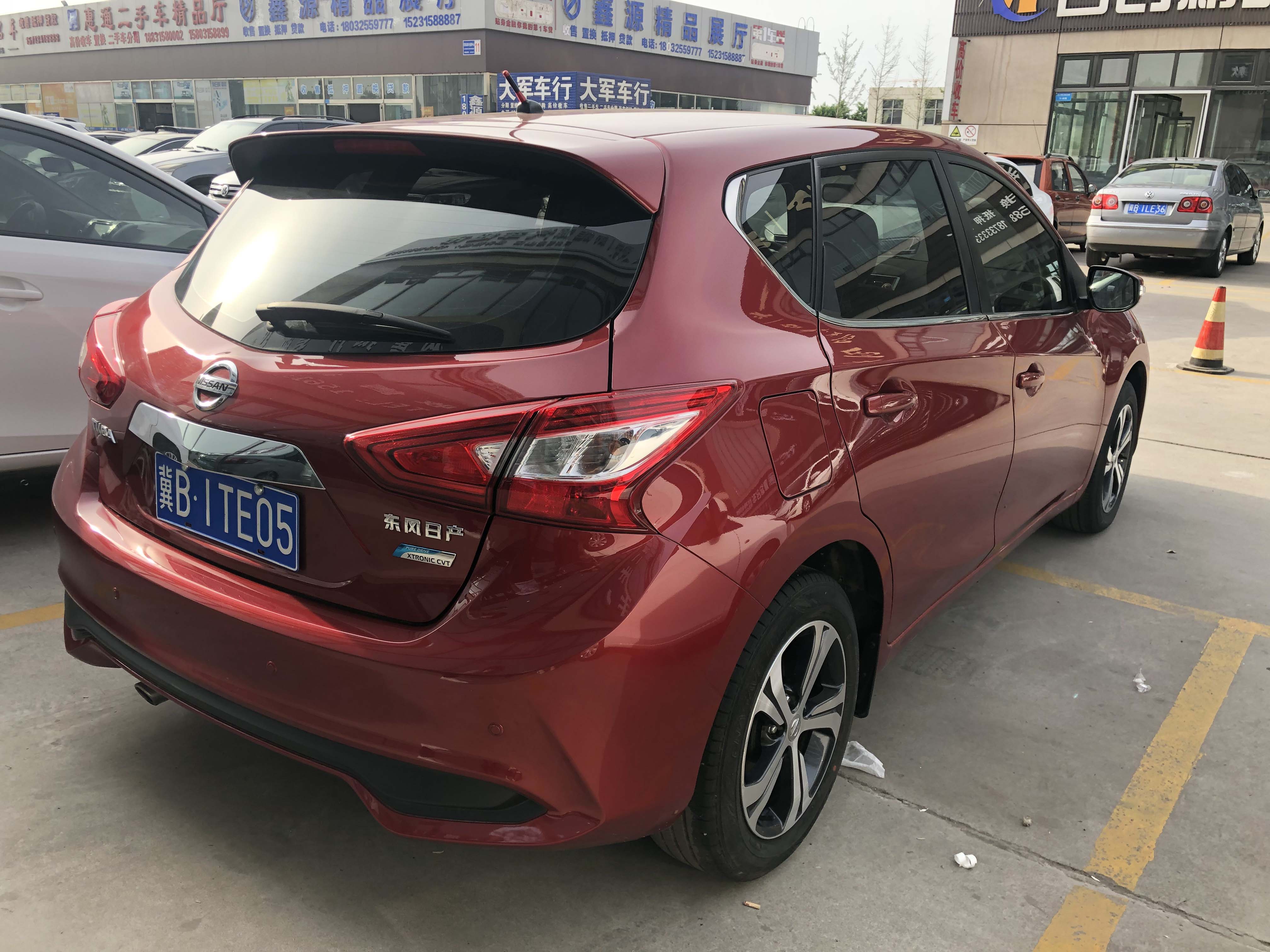 17年日产骐达 自动1.6