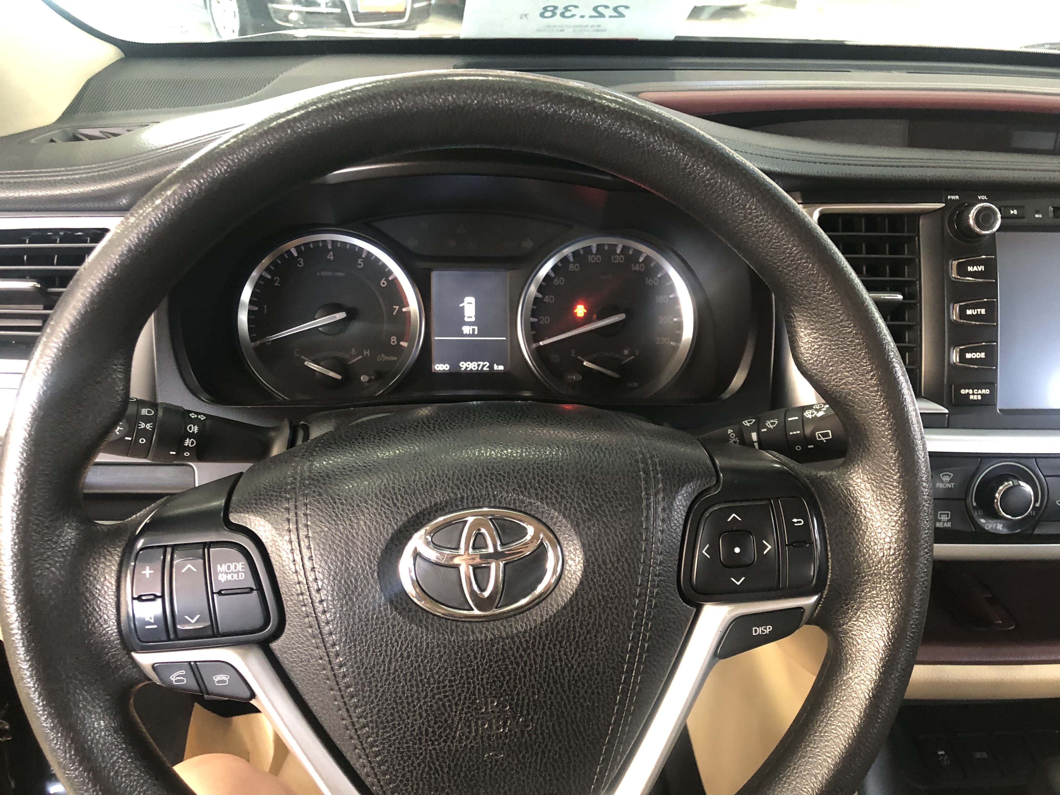 15年 丰田汉兰达 2.0T